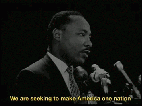 Martin Luther King Jr. Civil Rights Advocate GIF