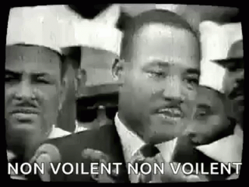 Martin Luther King Jr. Non Violent GIF