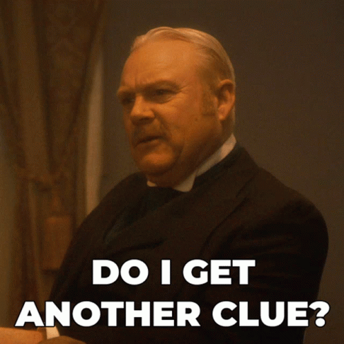 Martin Mull Coronel Mustard Asking For Clue GIF