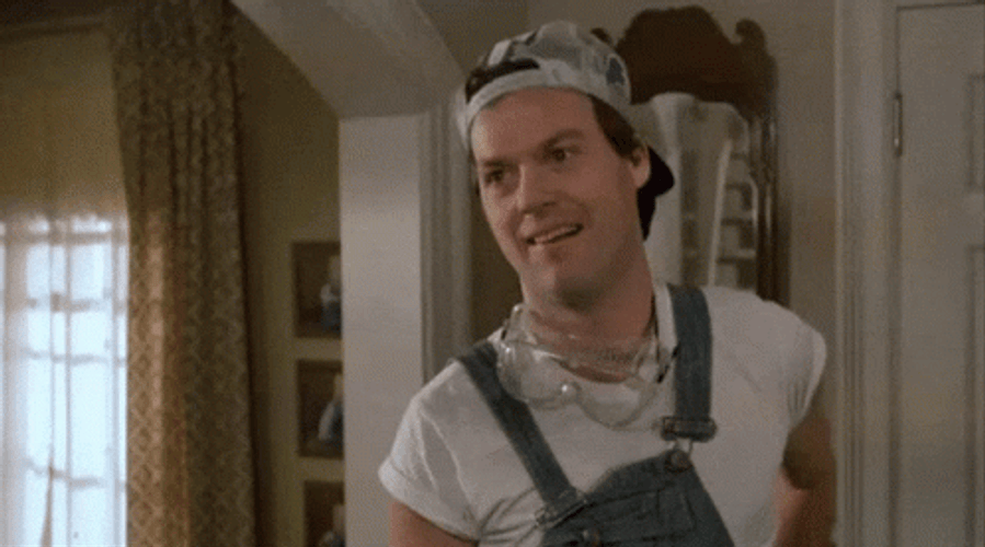 Martin Mull Michael Keaton Mr Mom Movie GIF