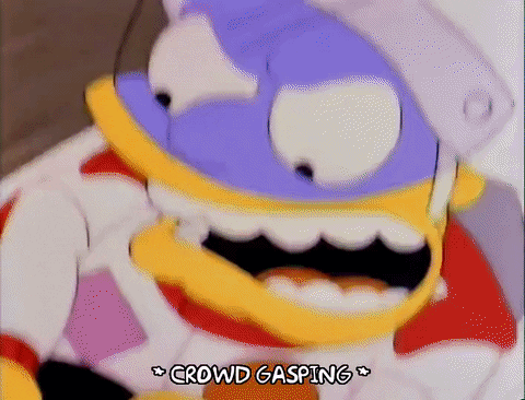 Martin Prince Crash And Burn GIF