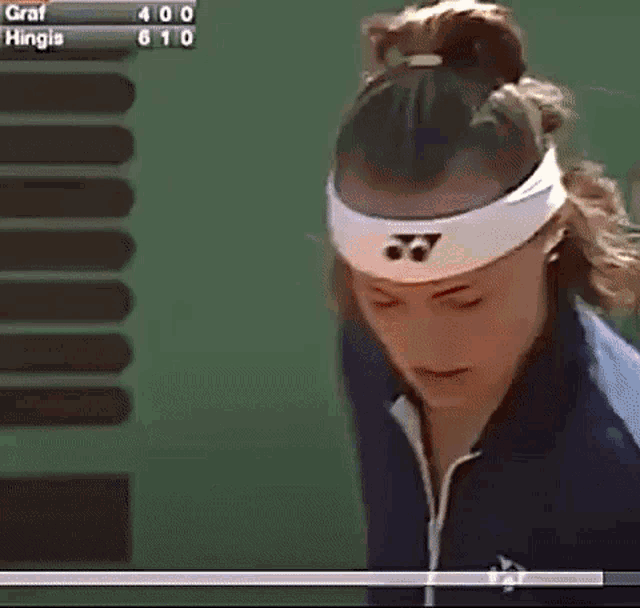 Martina Hingis Serve Gif GIF