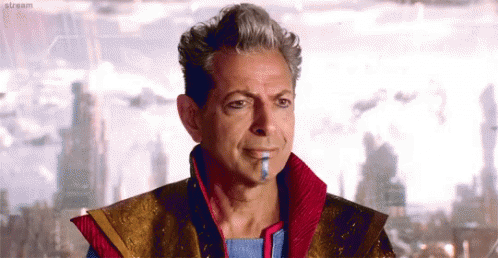 Marvel Character Jeff Goldblum GIF