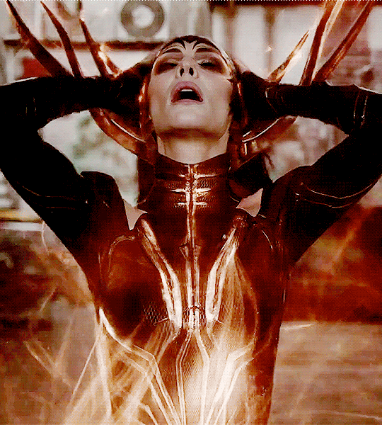Marvel Hela Glowing GIF
