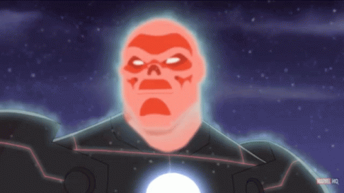 Marvel Red Skull Soul Stone 498 X 280 Gif GIF