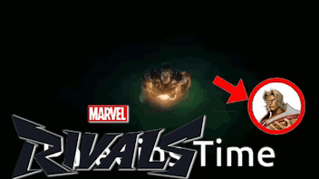 Marvel Rivals Time Poster Man in Red Circle