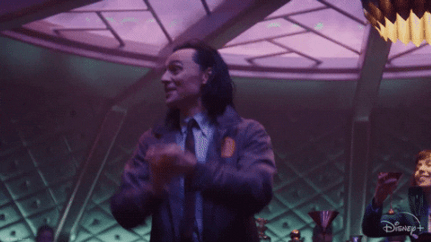 Marvel's Loki Happy Dancing GIF