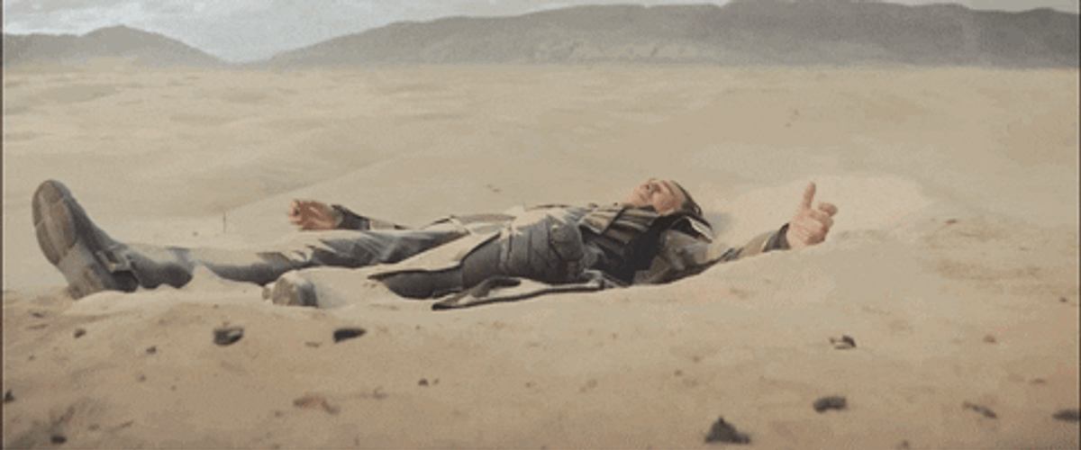 Marvel's Loki In The Desert GIF