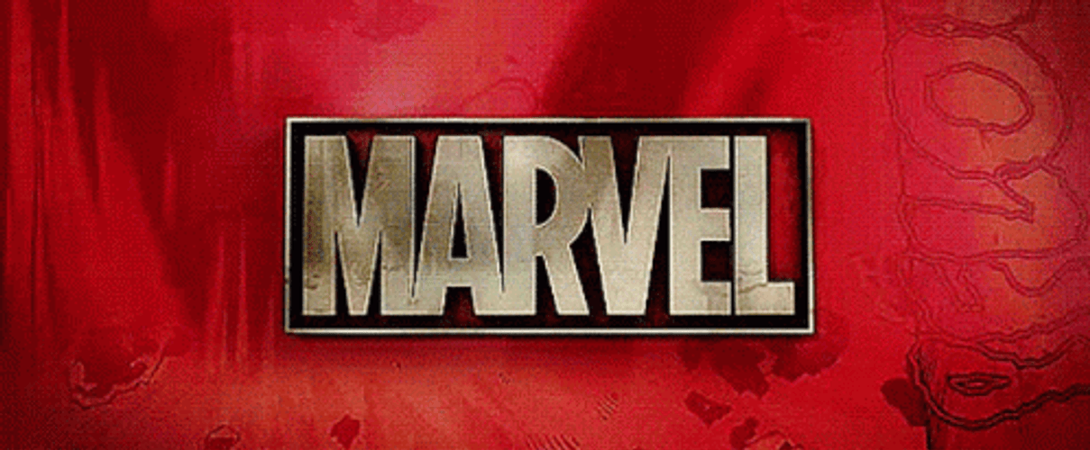 Marvel Superhero Comics Logo GIF
