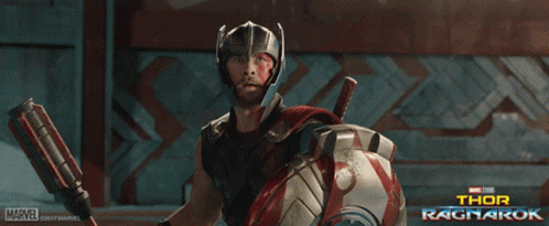 Marvel Thor Screaming Yes GIF
