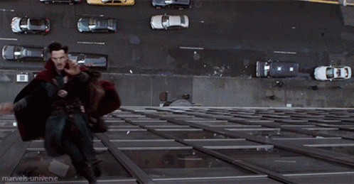 Marvel Universe Man in Cape Running