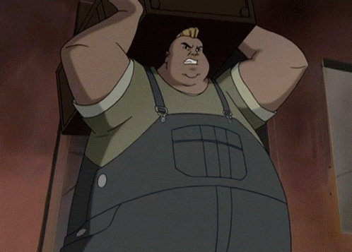 Marvel Xmen Evolution The Blob GIF