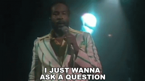 Marvin Gaye Ask Question GIF