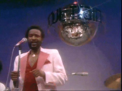 Marvin Gaye Disco Ball GIF