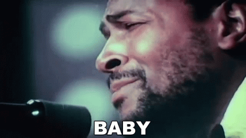 Marvin Gaye Emotional Singing GIF