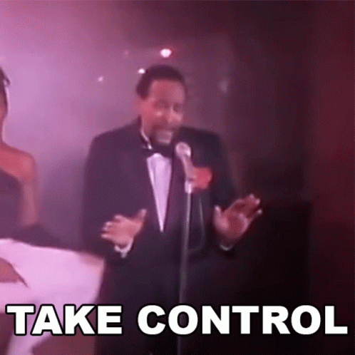 Marvin Gaye Singing Take Control GIF