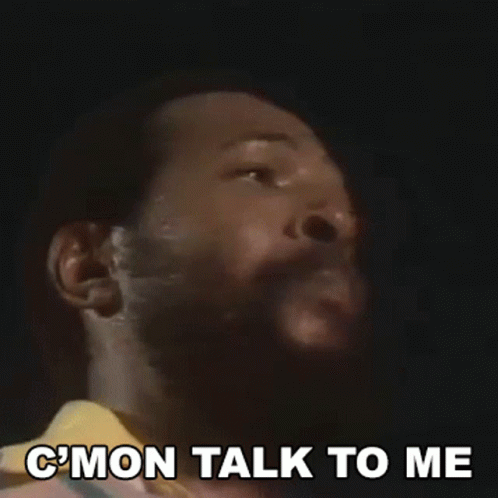 Marvin Gaye Talk To Me GIF