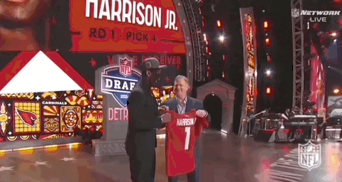 Marvin Harrison Jr Nfl Auto Draft GIF
