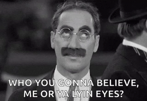 Marx Brothers Groucho Believe Me GIF