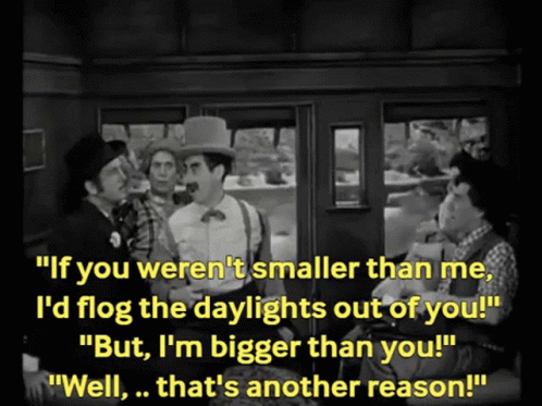 Marx Brothers Groucho Fighting GIF