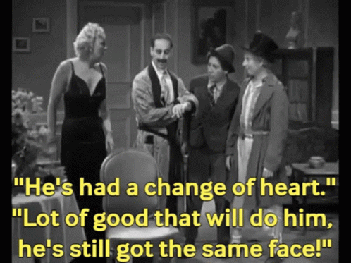 Marx Brothers Groucho Insulted GIF