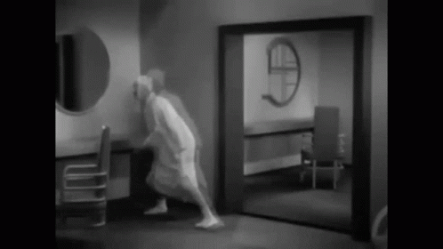 Marx Brothers Groucho Mirror Reflection GIF