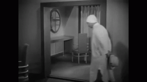 Marx Brothers Groucho Mirror Stare GIF