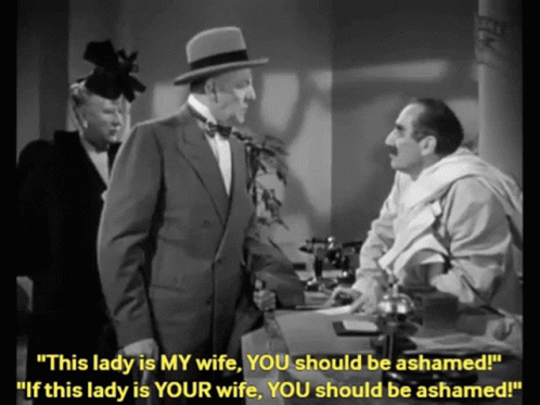 Marx Brothers Gummo Wife GIF