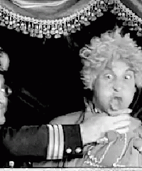 Marx Brothers Harpo Hand Choke GIF