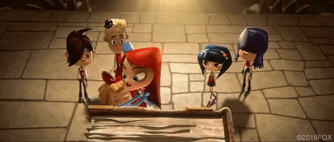 Mary Beth Opening Book Of Life GIF