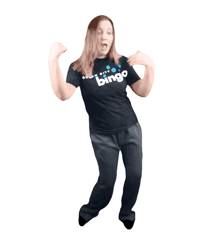 Mary Esther Bingo Dance Moves GIF