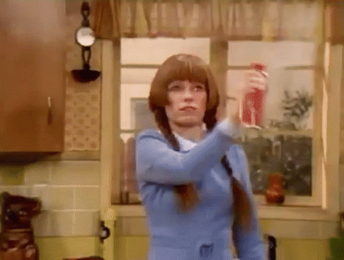 Mary Hartman Spray Bottle GIF