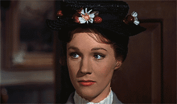 Mary Poppins Eye Roll GIF