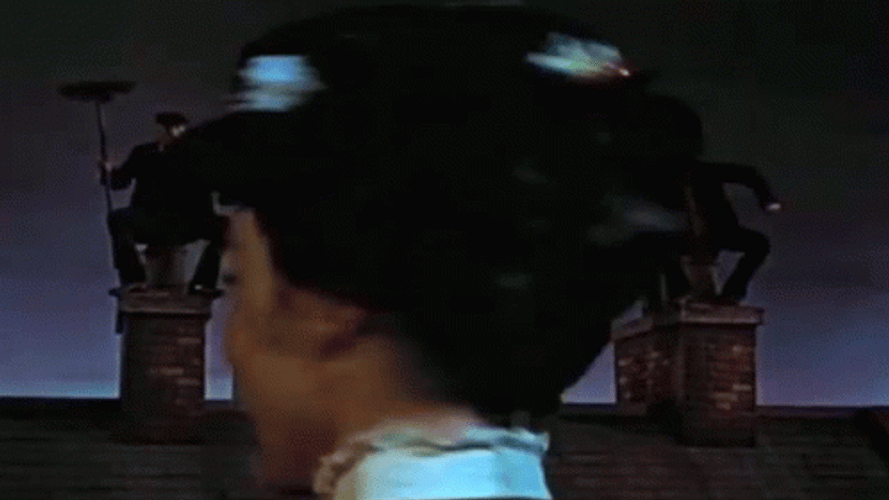 Mary Poppins Head Spinning GIF