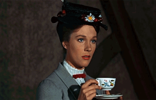 Mary Poppins Tea Cup GIF