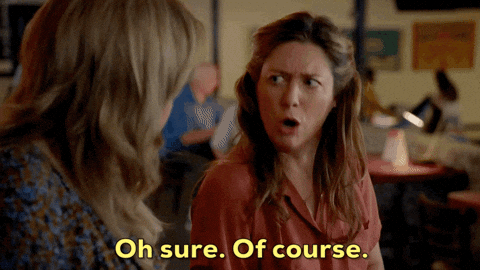Mary Says Okay Sure Of Course GIF
