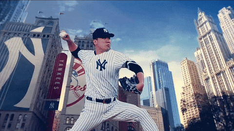 Masahiro Tanaka Cinematic Pitch GIF