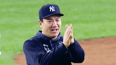Masahiro Tanaka Clapping GIF