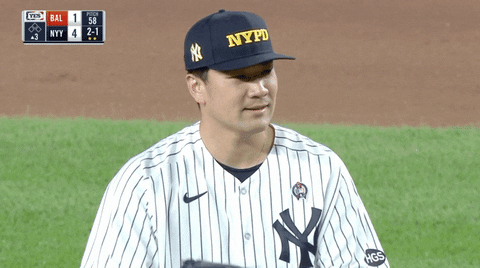Masahiro Tanaka Heavy Sigh GIF