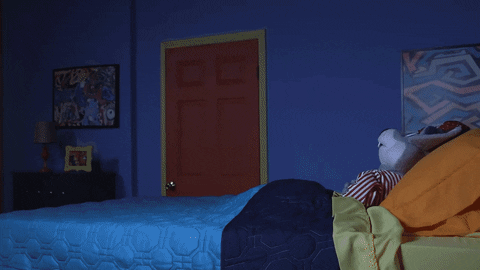 Mascot Biggie Cheese Woke Up GIF