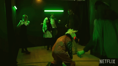 Mascot Got Roundhouse Kick GIF