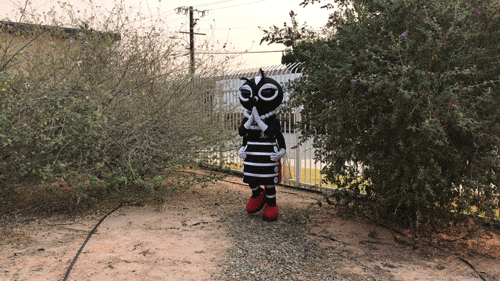 Mascot Mosquito Worried GIF