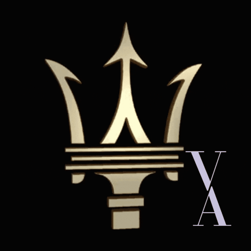 Maserati Logo With Letter X GIF
