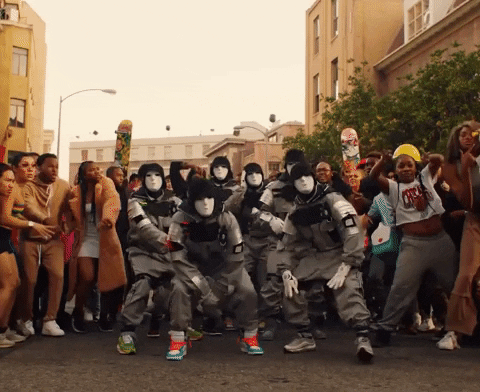 Mask Men Notti Bop Dancing GIF