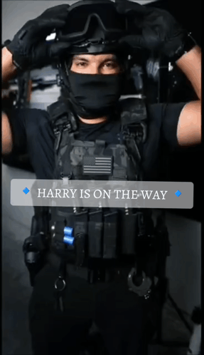 Masked Man Helmet Harry Is On The Way