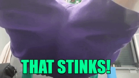 Masked Man Smelly Fart GIF