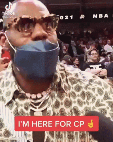 Masked Man Sunglasses Says I'm Here for CP