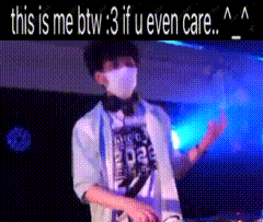 Masked Man With Headphones This Is Me Btw GIF