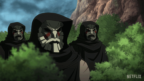 Masked People in Netflix Ad