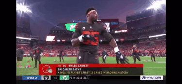 Mason Rudolph Myles Garrett Dancing GIF